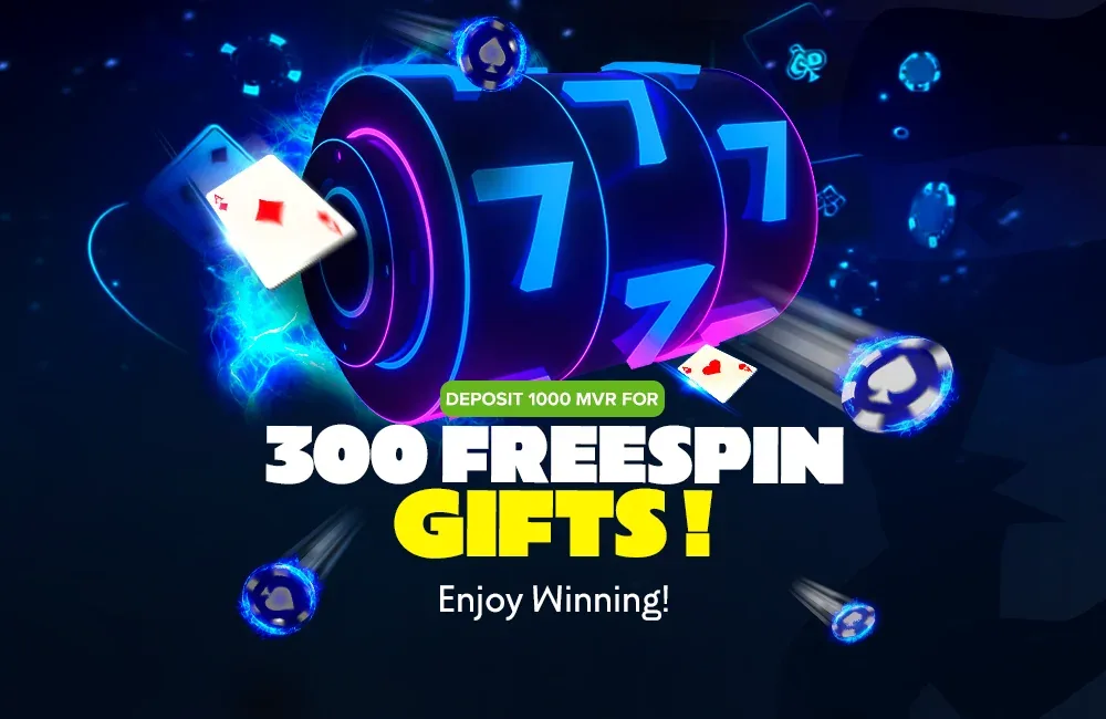 300 Freespin Gifts 20% of deposit as FS