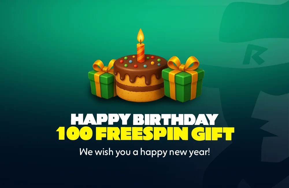 Happy Birthday 100 Free Spins